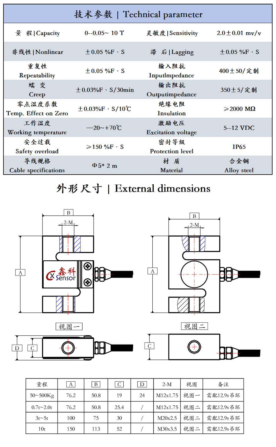 技术参数-1